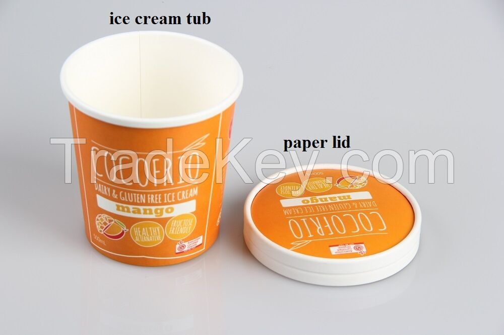 Ice Cream Paper Cups 