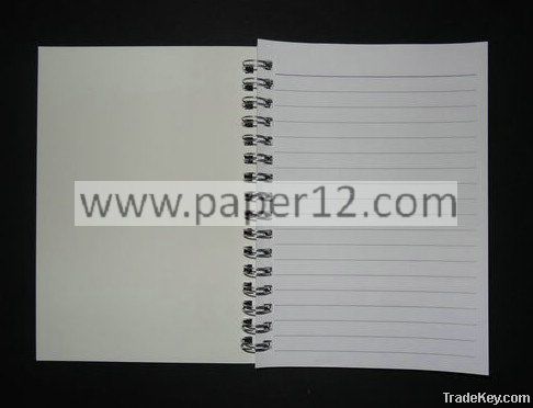 spiral notebook, notebook, pvc note book