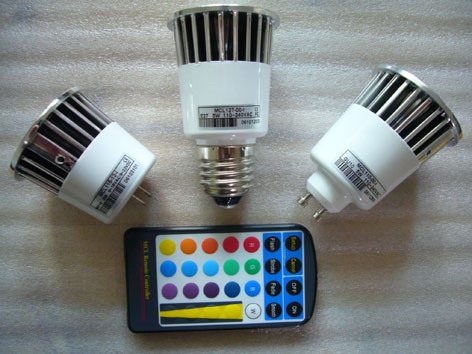 5 Watt Super bright LED RGB Bulb