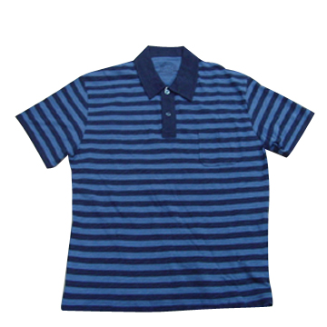 yarn-dyed stripe t-shirt