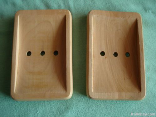Wooden soap holder/wooden soap dish