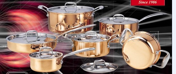 12pcs high quality stainless steel cookware set