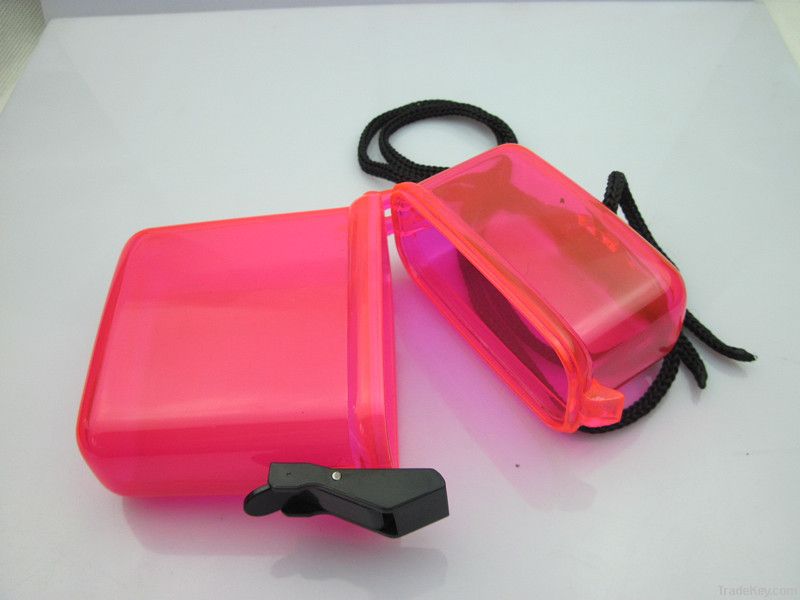 waterproof cigarette case, mobile phone case, swiming case