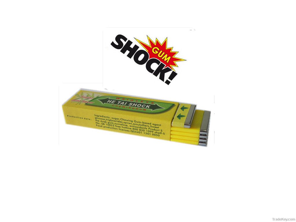 Shock Gum Safety Electric Shocking Chewing Toy for Trick Party Prank