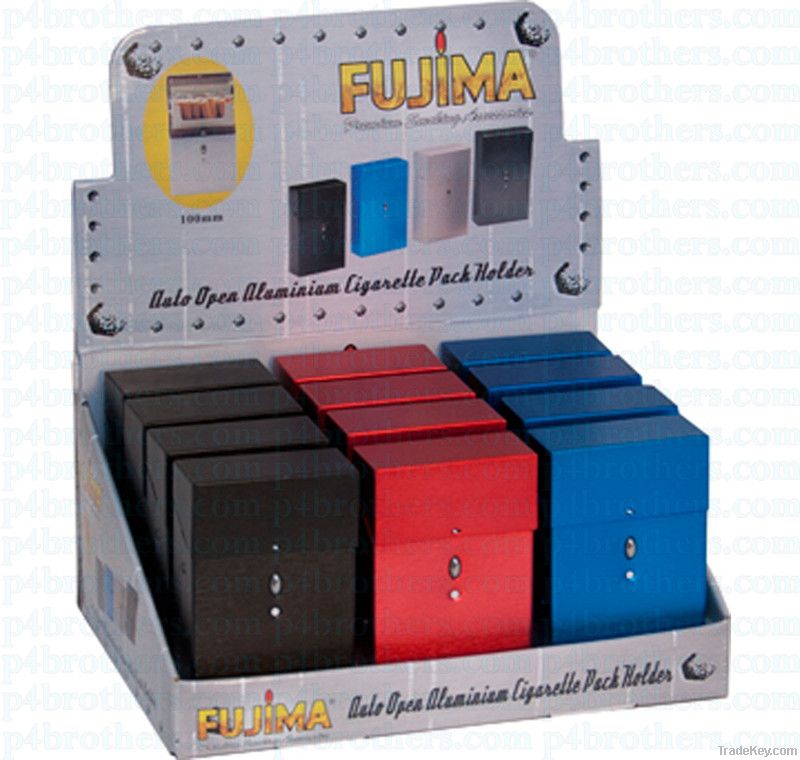 design aluminum cigarette case, OEM cigarette case, custom metal cigar