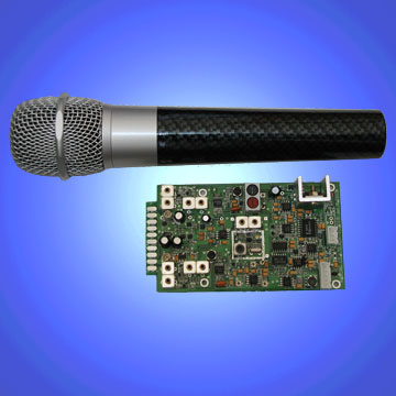 VHF wireless microphone module