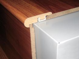 Stair-nose(55-1) suitable for laminate floor accessory