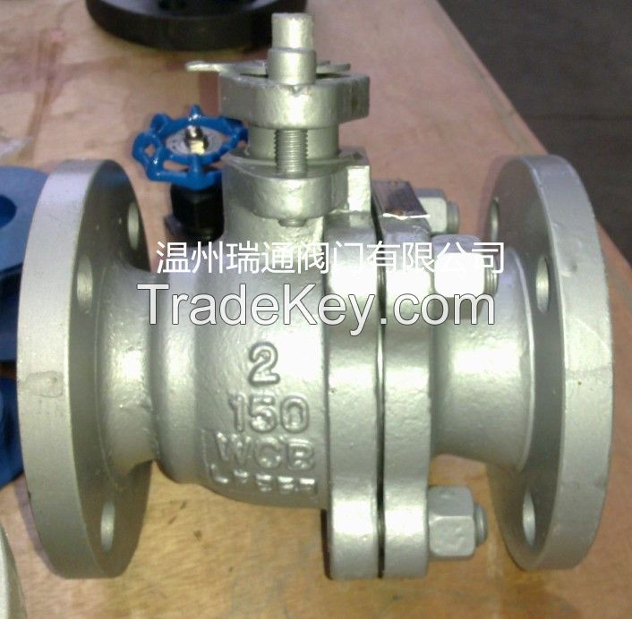 API flanged ball valve