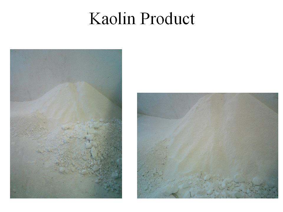 Kaolin powder
