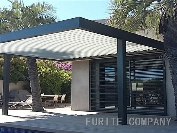 Aluminium Fixed Sunshade Louver Roof Cover