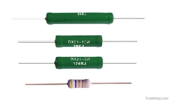 RX21 Power coated wire wound resistor China