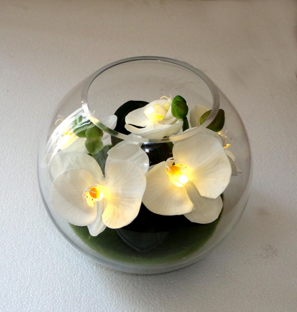 Artificial Lighted Flower - Orchids