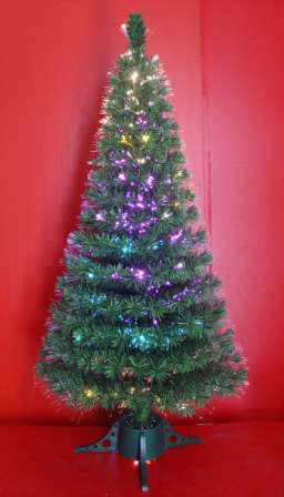 LED Light Source Fiber Optic Christmas Tree