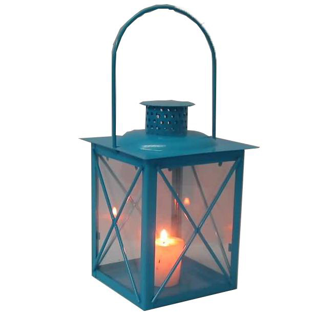 metal candle lantern-