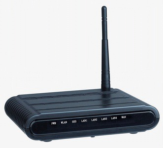 WLAN ADSL2/2+ router with one LAN port