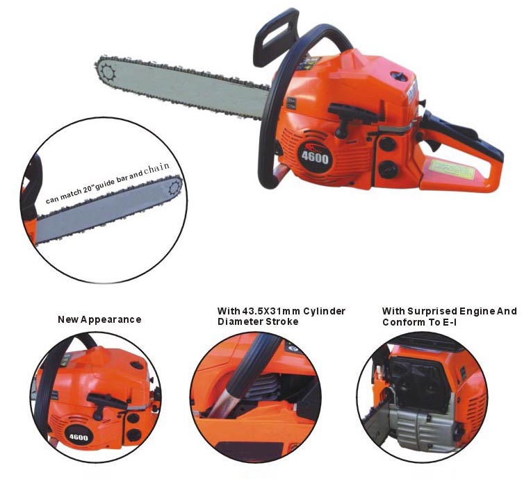 46cc Gasoline chain saw