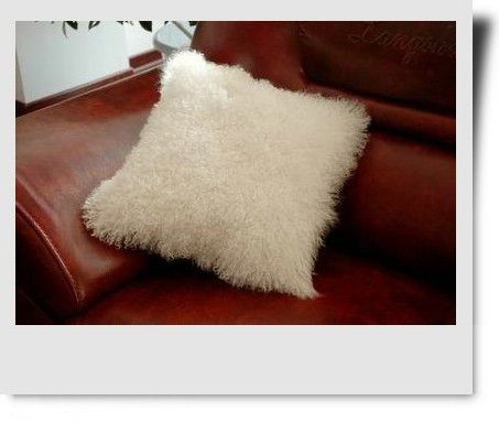 Tibetan Fur Cushion