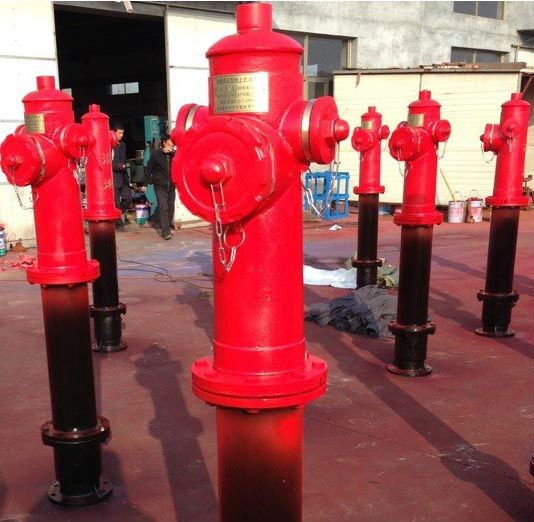 Outdoor fire hydrant