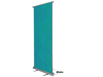 roll up banner stand