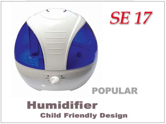 Round Spaceman Ultrasonic Humidifier