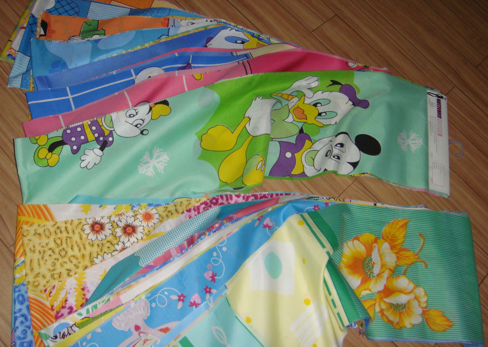 polyester micro-peach bed sheeting printed
