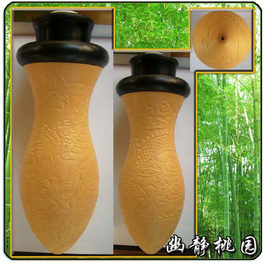 colored oil  bottle gourd