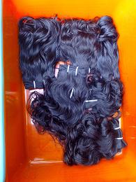 virgin remy human hair machine weft