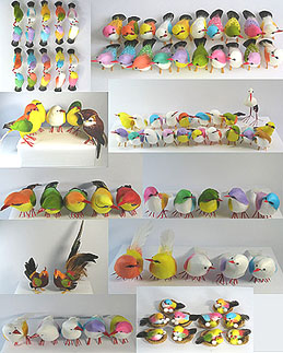 Cotton Birds Sample Order Set.