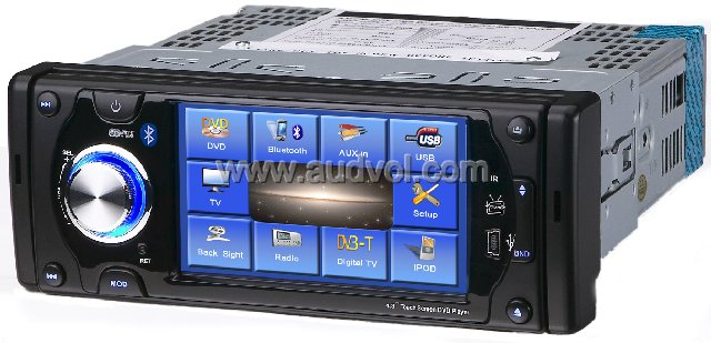 Car DVD Player + bluetooth+ touch screen+USB port