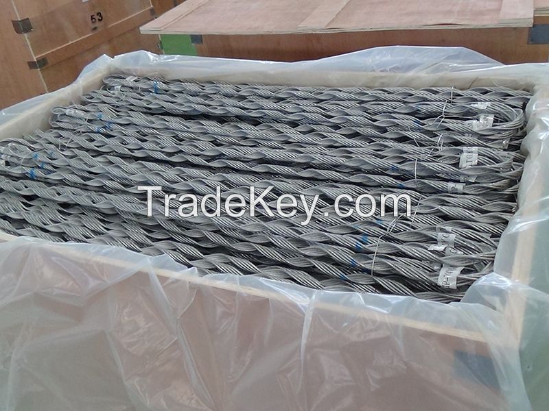 PVC Top Side tie FOR ADSS/OPGW/distrabution ties/helical fittings/line fittings/guy grip/deadend set