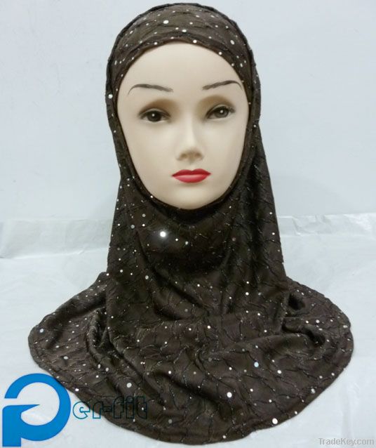 muslim neck cover bonnet underscarf headwear volumising hair tie