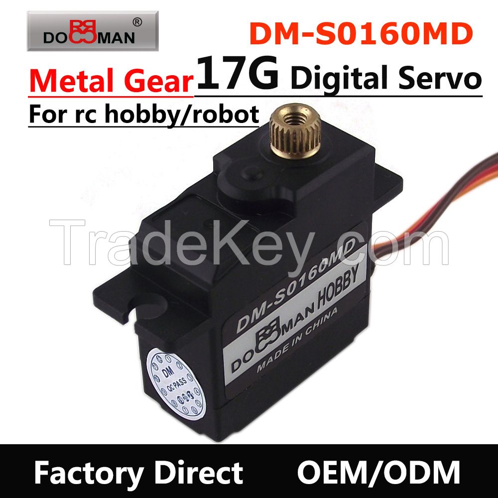 Dm-s0160md Rc Car Plane Truck Used 17g Digital Rc Servo