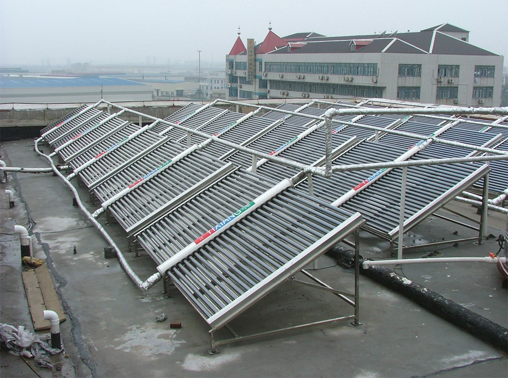 Solar Water Heater Project with Capacity of 6T