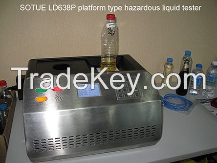 Dangerous liquid detector, flammable and explosive liquid detector, liquid explosive detector, liquid bomb detector