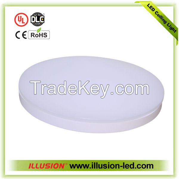 High Brightness Waterproof LED Ceiling Light with PMMA Diffuser Plate
