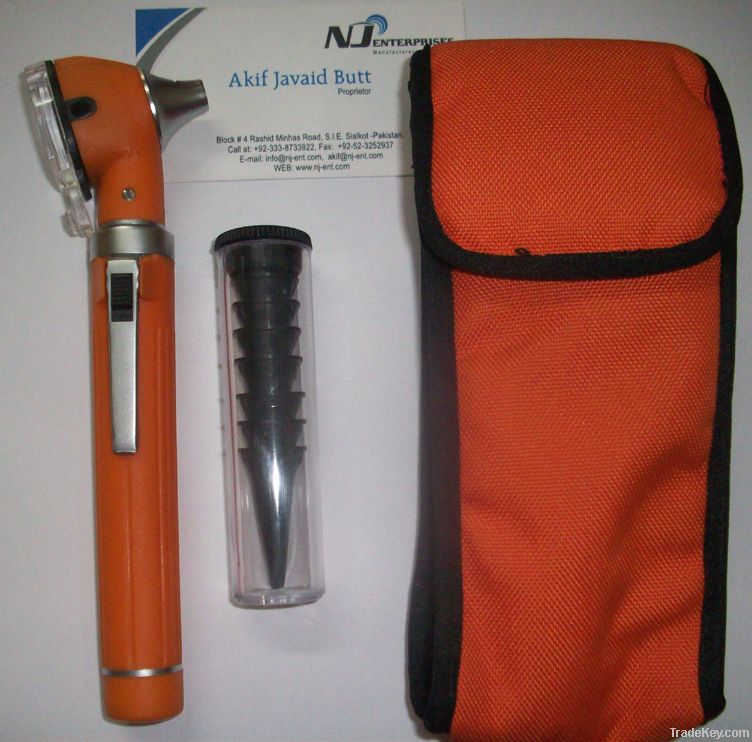 fiber optic otoscopes mini plastic pocket OT-004