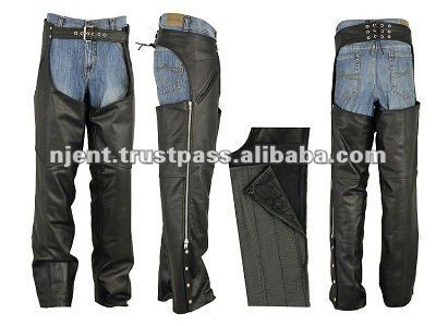 Leather Motorbike chaps