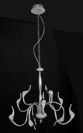 italy swan chandelier