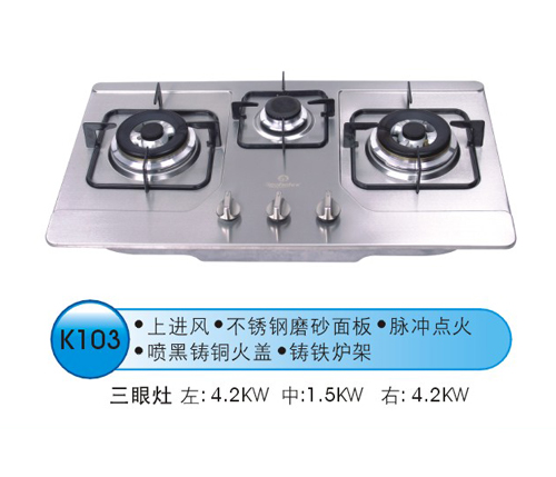 bult-in gas stove