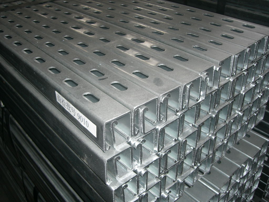 Slotted Steel channel