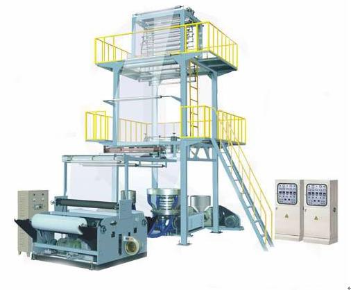 This machine can produce a high-quality stretch film that is made of L
