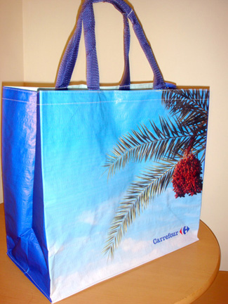 Full-color Durable Reusable Non Woven Shopping Bag