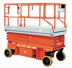 Electric scissor lift--8m, 10m