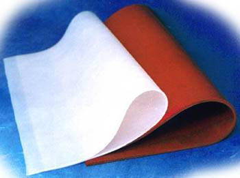 Silicone rubber sheet