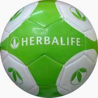 Machine stitched soccer ball