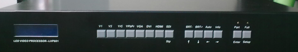 Led video image processor  lvp601s with sdi/hdsdi