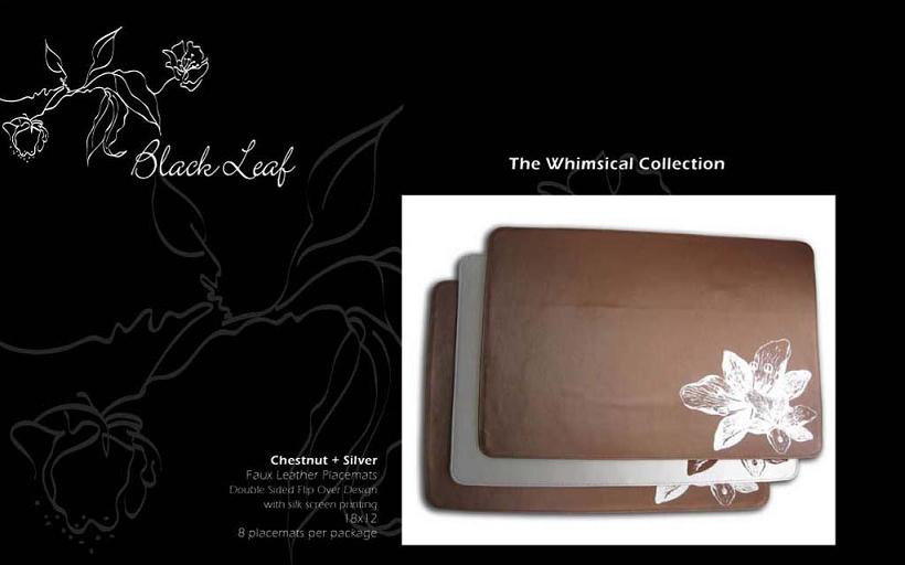 Leather Placemats Design 003