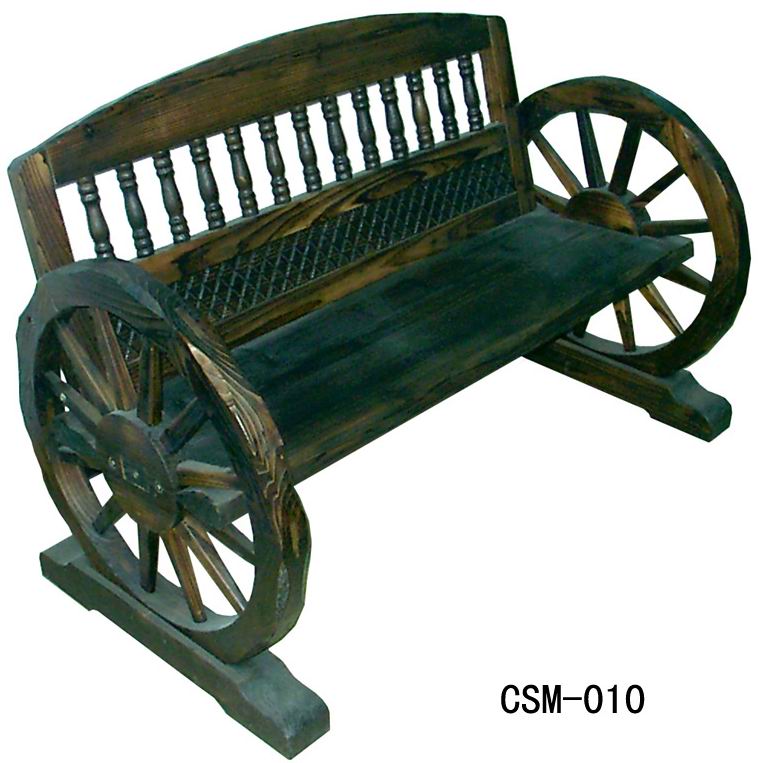 wooden wheel chair
