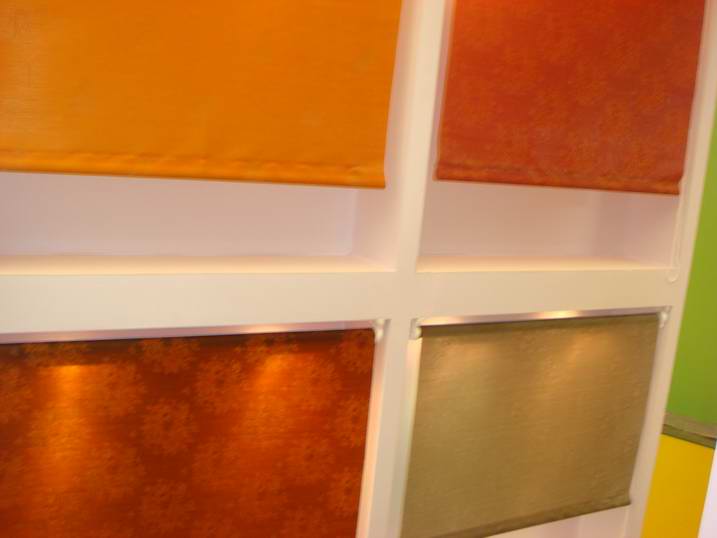 ROLLER BLINDS, VERTICAL BLINDS, LIGHTPROOF BLINDS ETC.