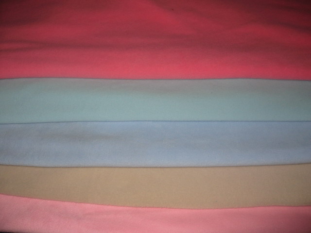 plain dyed polar fleece